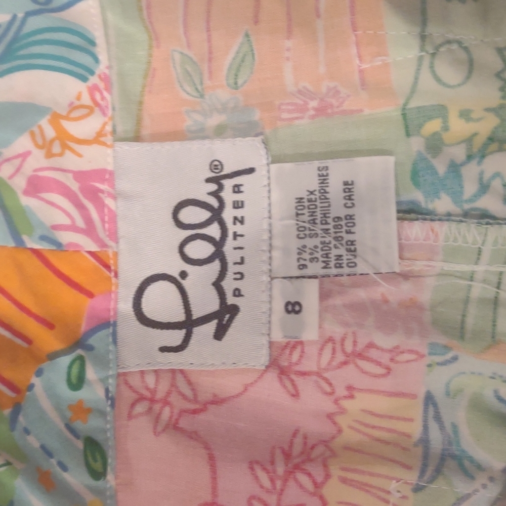 Lilly Pulitzer vintage capris - Picture 3 of 6